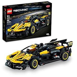 LEGO Technic Bugatti Bolide Racing Car Building Set – Model and Race Engineering Toy for Back to School, Collectible Sports Car Construction Kit for Boys, Girls, and Teen Builders Ages 9+, 42151