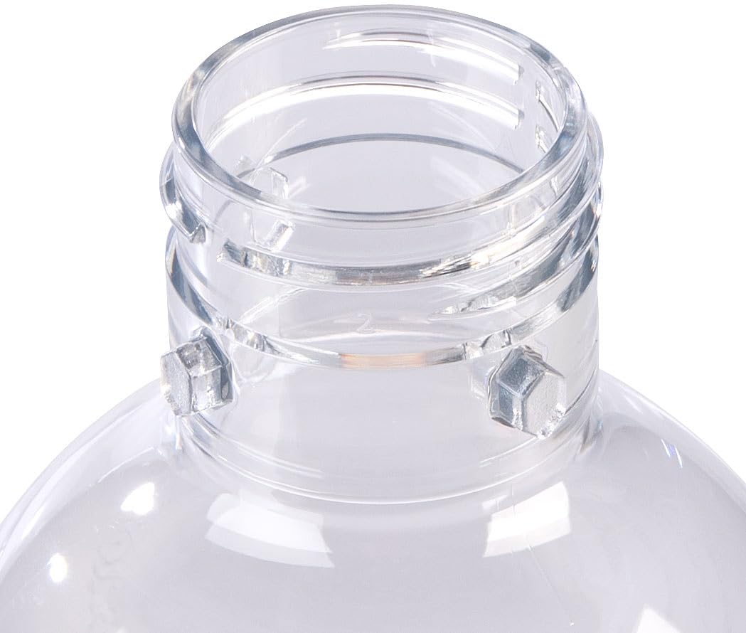 Rosenstein & Söhne gasatore d'acqua: bottiglia in PET per Dispenser di bevande, 1 litro (soda spruzzatore con bottiglia d'acqua, soda streamer, stream)