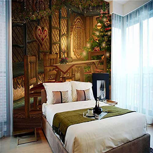 Papier peint canevas de qualité HD 3D pour décoration murale raffinée - 4