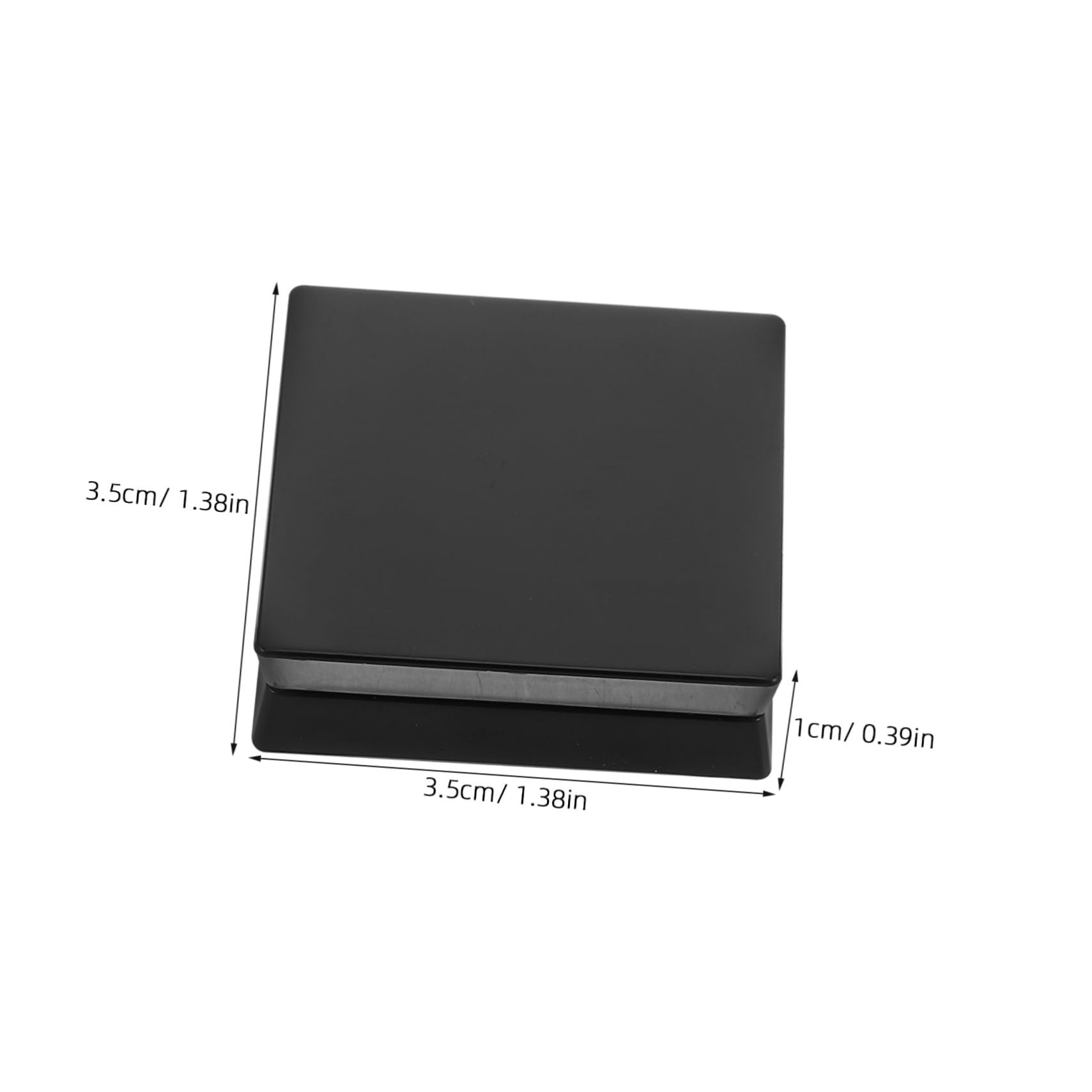 PLAFOPE Empty Makeup Palette Diy 2pcs Lipstick and Eyeshadow Replacement Box Dual Dispensing Highlighter Blush Contour Tray Travel Cosmetic Container Mini Plastic