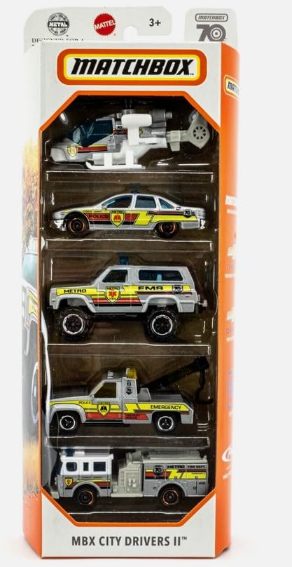 Matchbox MBX City Drivers II 5pack miniatura 1