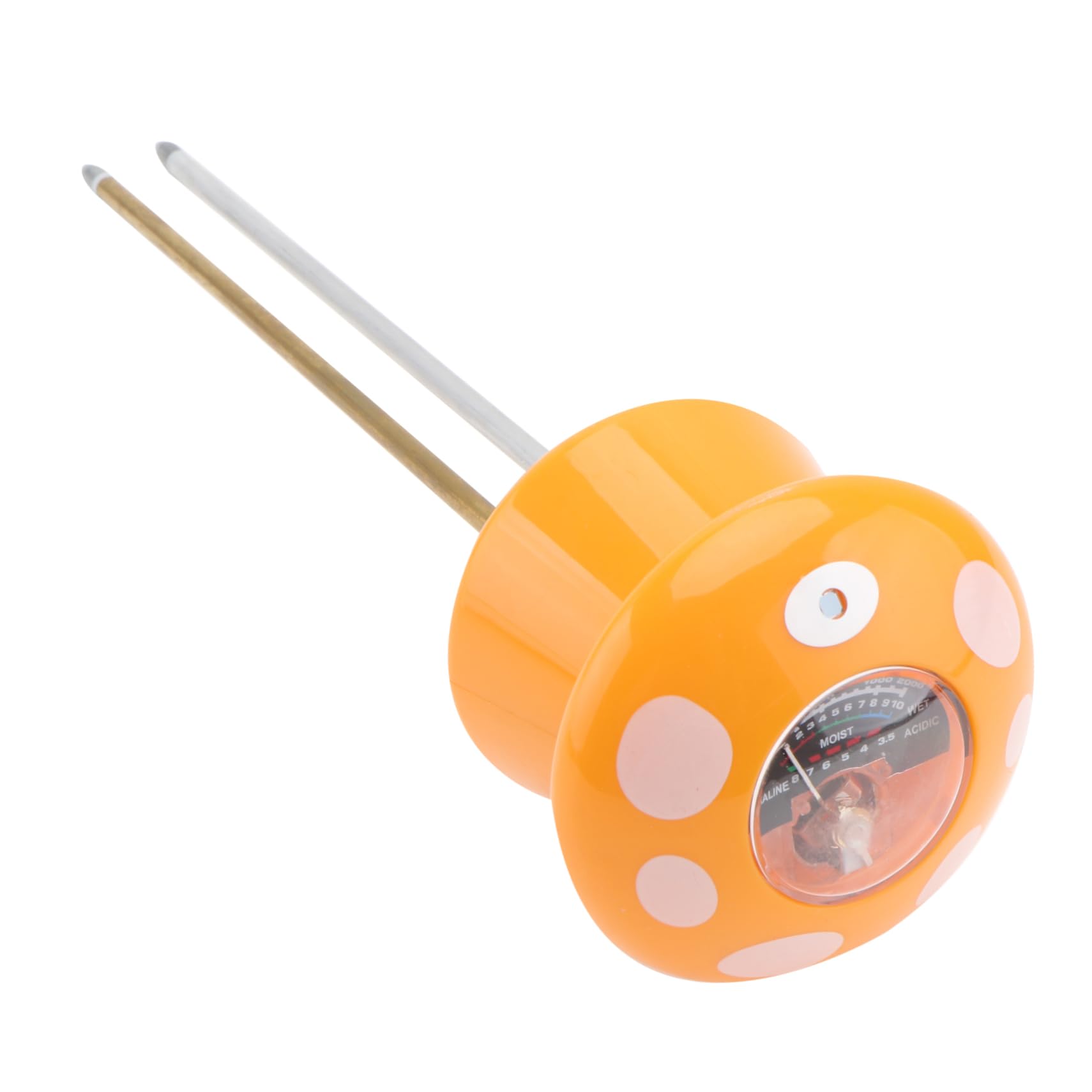 ibasenice 2 Stck. Bodentester Bodenfeuchtigkeitsmesser Anlage Boden Meter Pflanzentester Boden Ph-Tester Gartenerde Tester Werkzeug Zur Bodenuntersuchung Bodenfeuchte Tester Orange Plastik