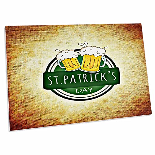 3dRose Pad de Escritorio St. Patricks Day 23x16 Pulg