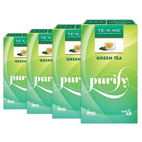 Image of TE-A-ME Green 100TB Pack 2,3,4 (100 Count (Pack of 4), Green)