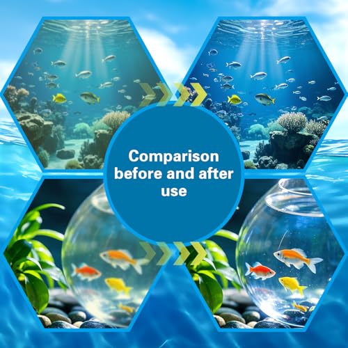Image of U-V Aquarium Clean Light Algae Removal LED Light Waterproof for Fish Tank Pond Aquarium (7W)