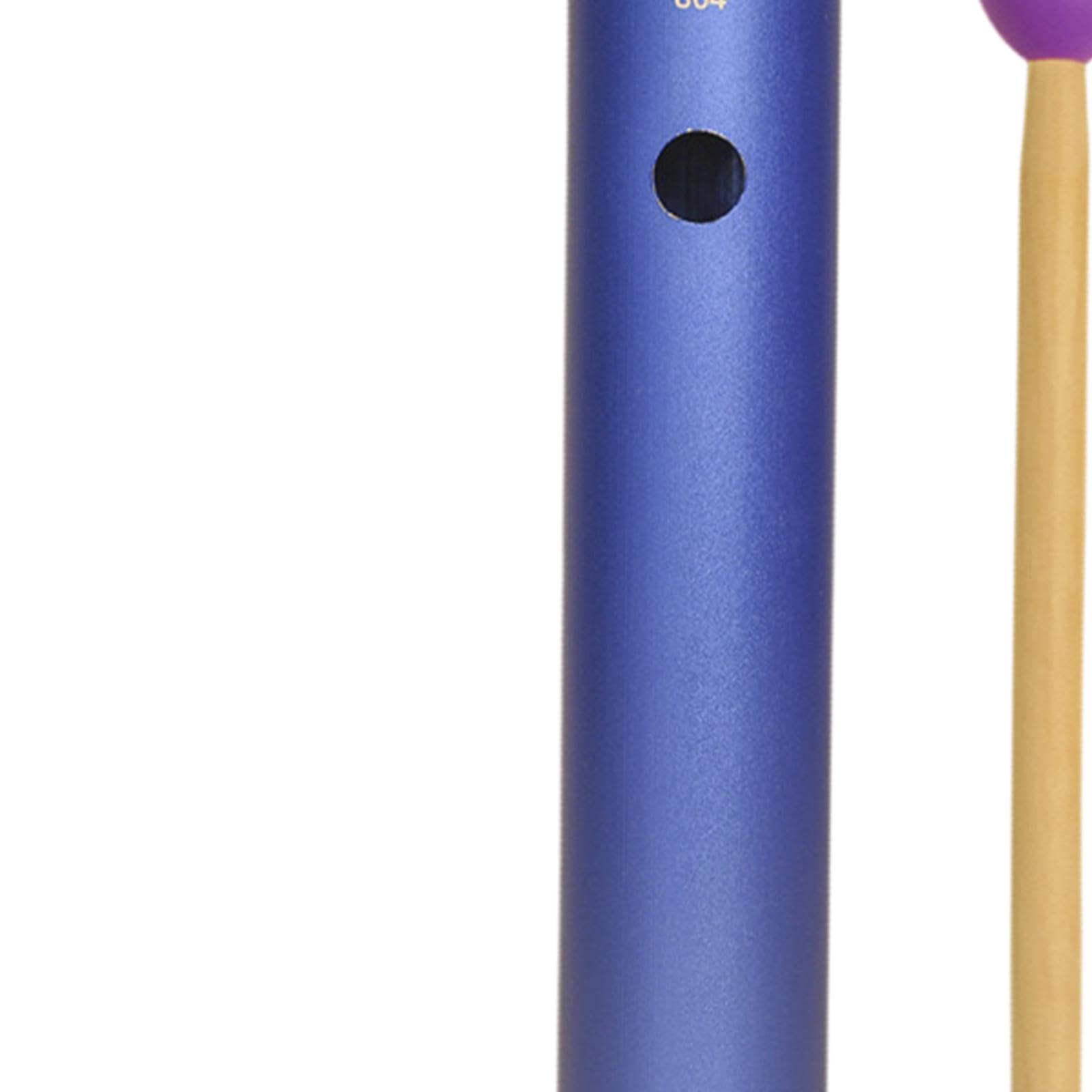 Colcolo Tube Wah en Alliage d'aluminium, Jouet Musical, Shaker, Instrument de Musique Professionnel, Instrument Guiro, Tube de Rythme éducatif pour Enfants, Indigo