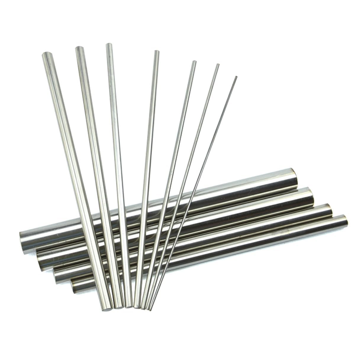 Pręt ze stali nierdzewnej, 1 sztuka, 21 mm, 22 mm, 25 mm, 28 mm, średnica 30 mm, długość 100 mm, pręty z litego stali, okrągły wałek liniowy do przemysłowych projektów DIY i rzemieślniczych