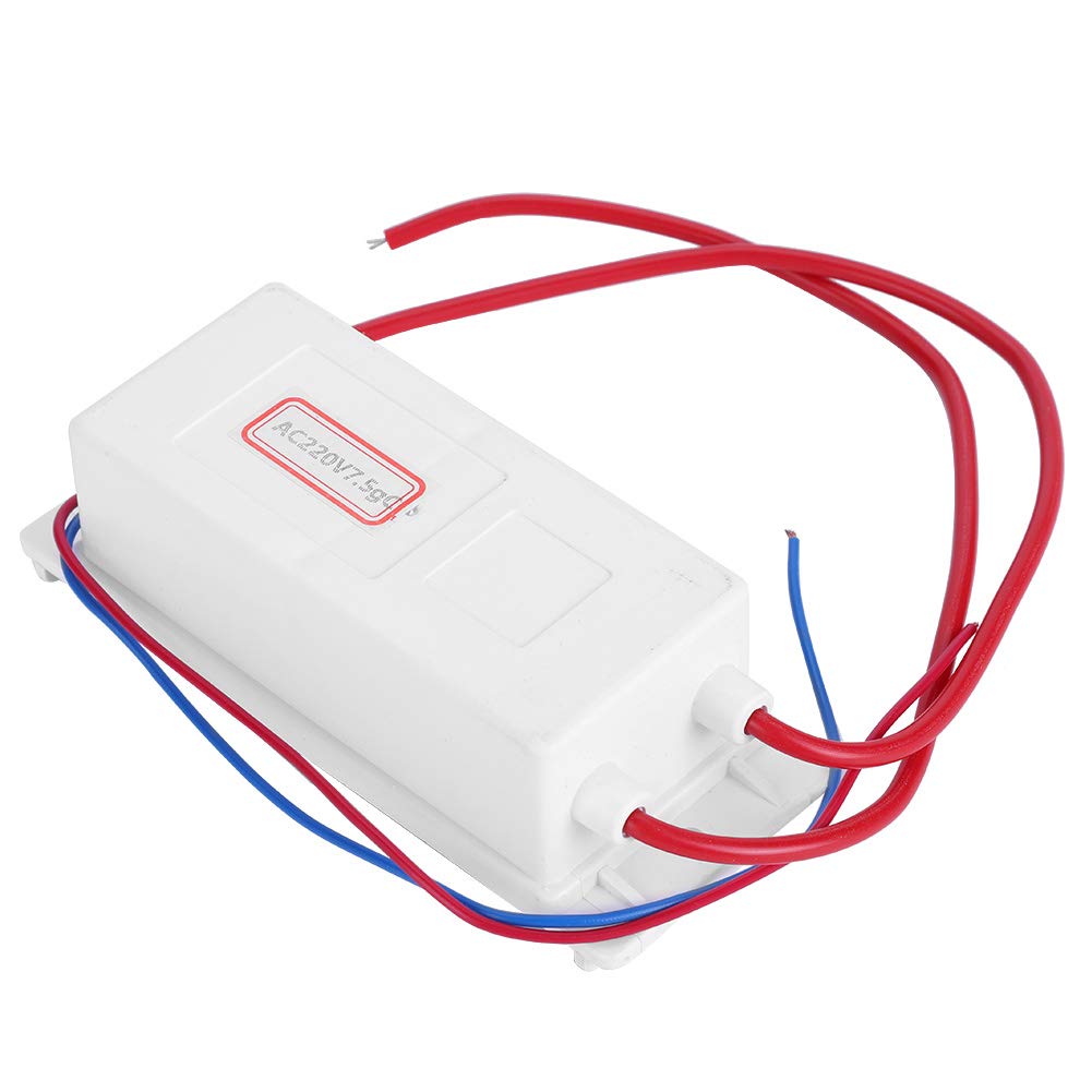 Generador de ozono AC 220V 7.5g Tubo de ozono para purificador de aire doméstico Generador de ozono para el hogar