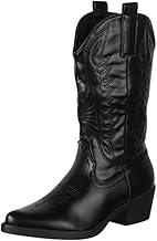 Elara Chunkyrayan Women's Biker Style Cowboy Boots