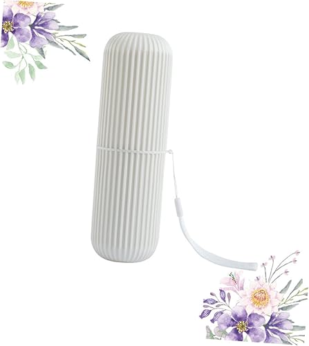 Miniatura 3 de Caja de viaje para cepillos de dientes, contenedor de cepillo de dientes de viaje, cabezales de cepillo, estuche de viaje, pastas de dientes,