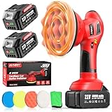 Avhrit Lucidatrice Auto Senza Fili 2025, 2x21V da 4000 mAh (Fino A 6000 Giri/Min), Lucid...