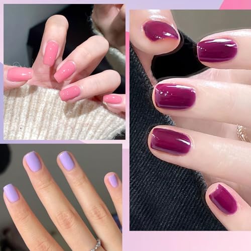 Set de 8 esmaltes para uñas MTSSII 15ML miniatura 2