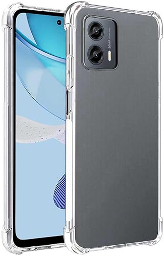 FollmeAir Funda para Moto G 5G 2023 (no para Moto G 5G 2022) TPU delgada y flexible para niñas y mujeres, bolsa de aire, amortiguador, goma suave,