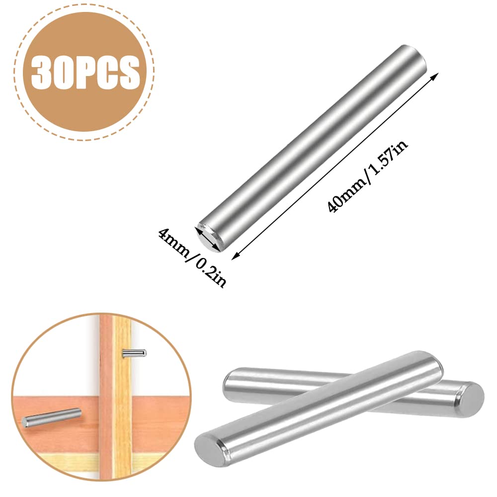 42 Pz Supporti Per Mensole In Acciaio Inox - Perni Reggiripiani 6x40mm Per Armadi E Librerie - Foto 7