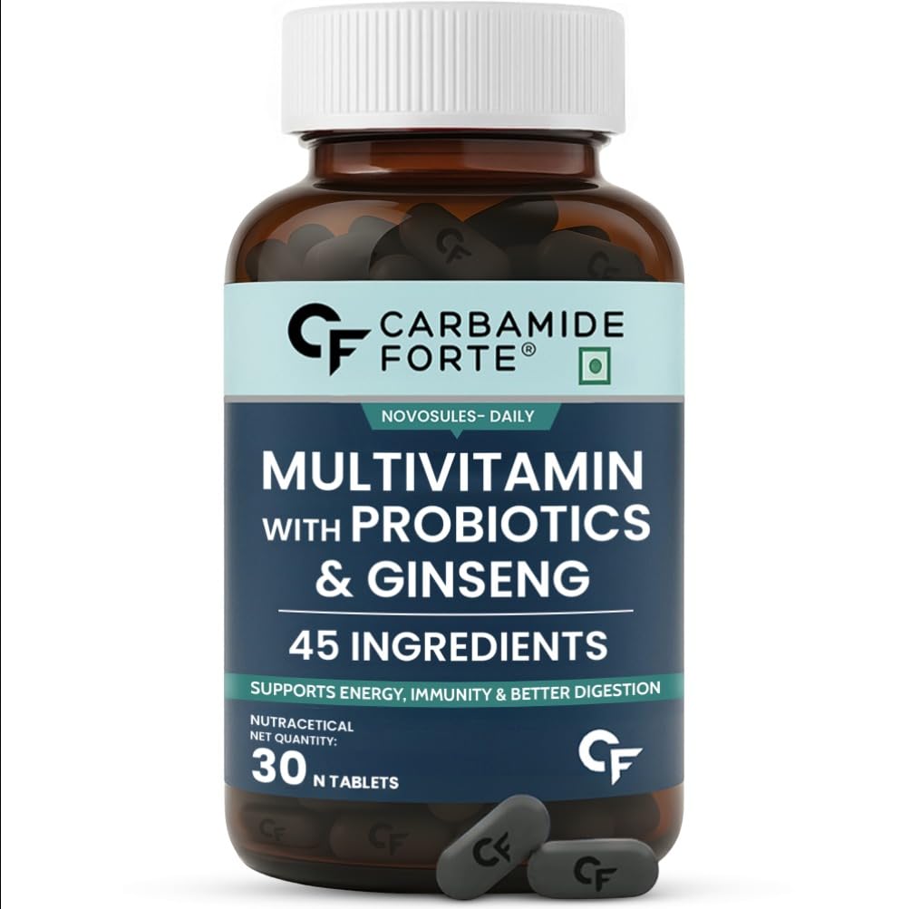 Carbamide Forte Multivitamin Tablet for Men Gym | Multi vitamin Tablet for Men | Multi Vitamin for Mens for Daily Immunity & Energy Support | 30 Tablets
