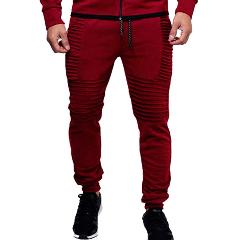 amropi Herren Jogginganzug Trainingsanzug Sportbekleidung Männer Sweatjacke und Trainingshose Sportanzug