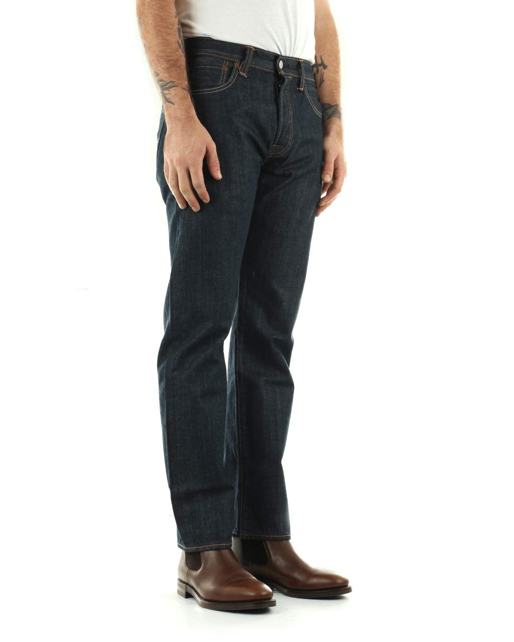 Levi's Men's 501 Original Fit V5 Jeans, Marlon, 32W / 30L