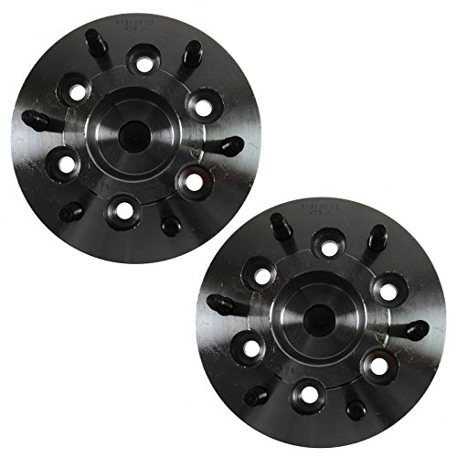 Image of TRQ Front Left and Right Wheel Bearing and Hub Assembly Set 2 Piece Compatible with 2009-2012 Chevrolet Colorado RWD 2009-2012 GMC Canyon RWD