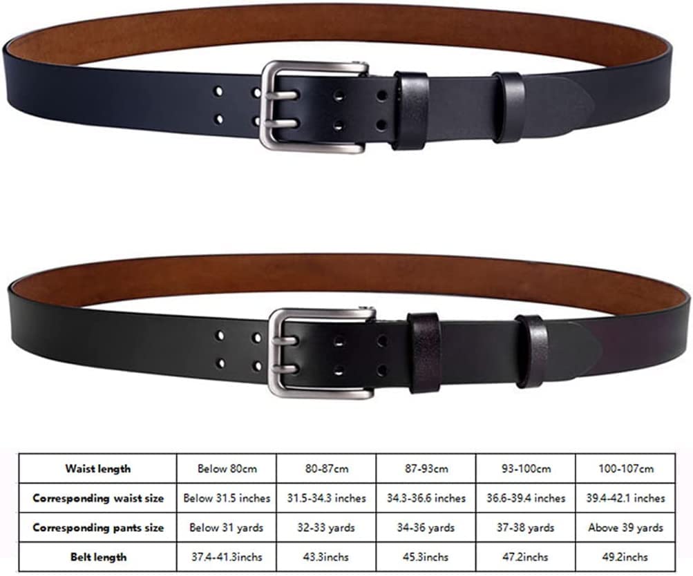 Cinturón Casual de Moda, Cinturón for hombre, cinturón elástico, cinturones de trabajo for hombres, cinturón de cuero for hombres, cinturón reversible de hebilla de doble pasador de metal for hombre,