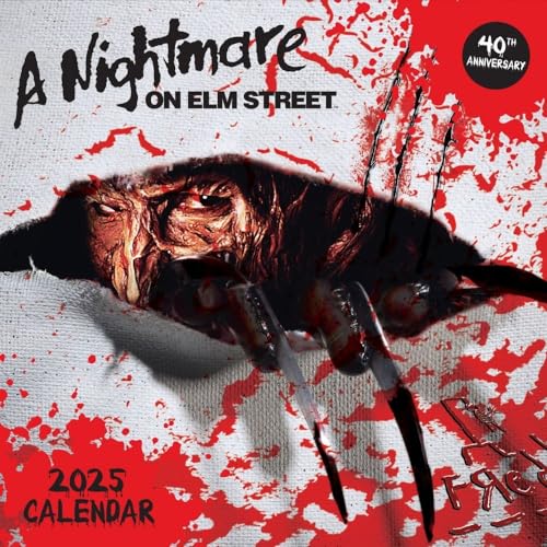 A Nightmare on Elm Street - Mörderische Träume - Offizieller Kalender 2025: Original Danilo-Kalender [Mehrsprachig] [Kalender]