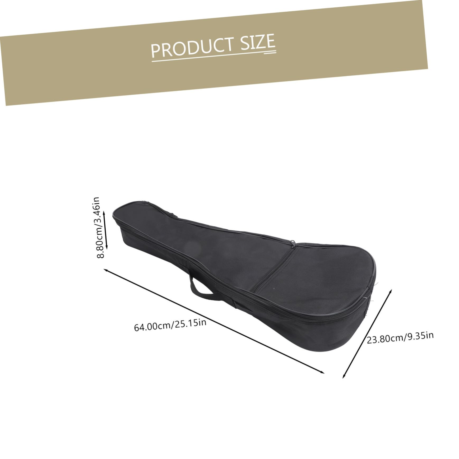 Yardwe 23 Ukulele Bag with Thickened Padding Versatile Storage for Ukuleles Mandolins and More Lightweight and Comfortable Carrying Stylish and Durable Design