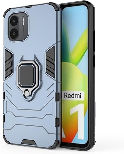 Vista 200 de Funda para Samsung Galaxy A04 4G, Cubierta De Cáscara De Soporte Para SM-A045F/DS SM-A045M/DS SM-A045F SM-A045M - Azul