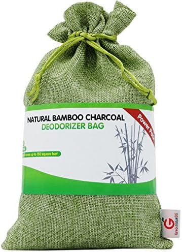 Golden Value SG Buy More Save More Bamboo Charcoal Deodorizer Power Pack, Best Air Purifiers for Smokers & Allergies, Perfect Car Air Fresheners, Remove Smell for Home & Bathroom (Green)