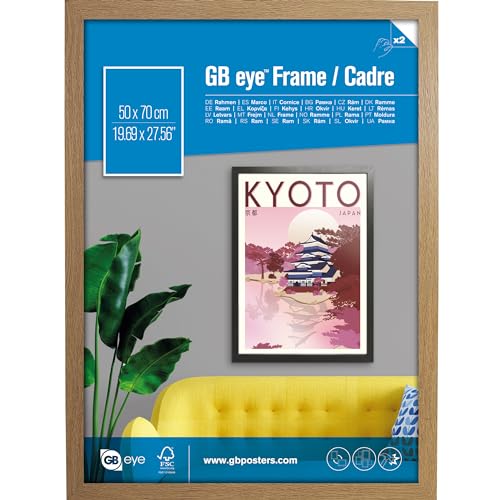 GB Eye Contemporary Wooden Oak Picture Frame - 50 x 70cm