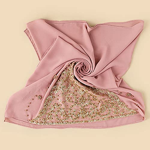 Women Fashion Chiffon Muslim Head Scarf Arabic Hijab Long Scarf Wrap3