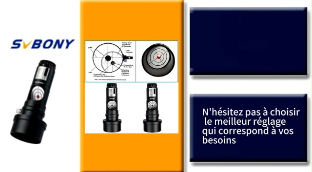 Svbony Colliateur Telescope, 1,25'' Avec 2" Adaptateur Et Luinosité 7