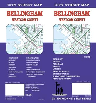 Map Bellingham/Whatcom County, WA GMJ Book