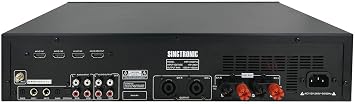 2-in-1 Karaoke Amplifier with Digital Sound Processor | Class D Power Amp with Anti-Feedback & Howling Control | Professional Sound System for Home & Events