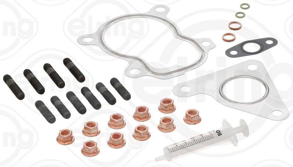 Turbocharger Mounting Kit 715.350 ELRING for OPEL RENAULT VOLVO MITSUBISHI