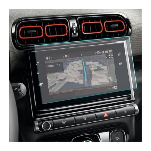Verre trempé Citroën C3 navigation sans traces écran tactile