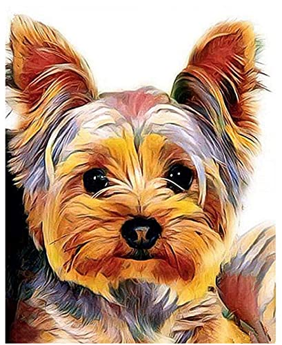 JYSHC 1000 Stück Puzzle Yorkshire Terrier Hund Poster Erwachsene Kinder Holzspielzeug Lernspiel Gt243Cx Cover