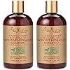 Shea Moisture Manuka Honey & Mafura Oil Intensive Hydration Shampoo 13 Fl Oz (Pack of 2)