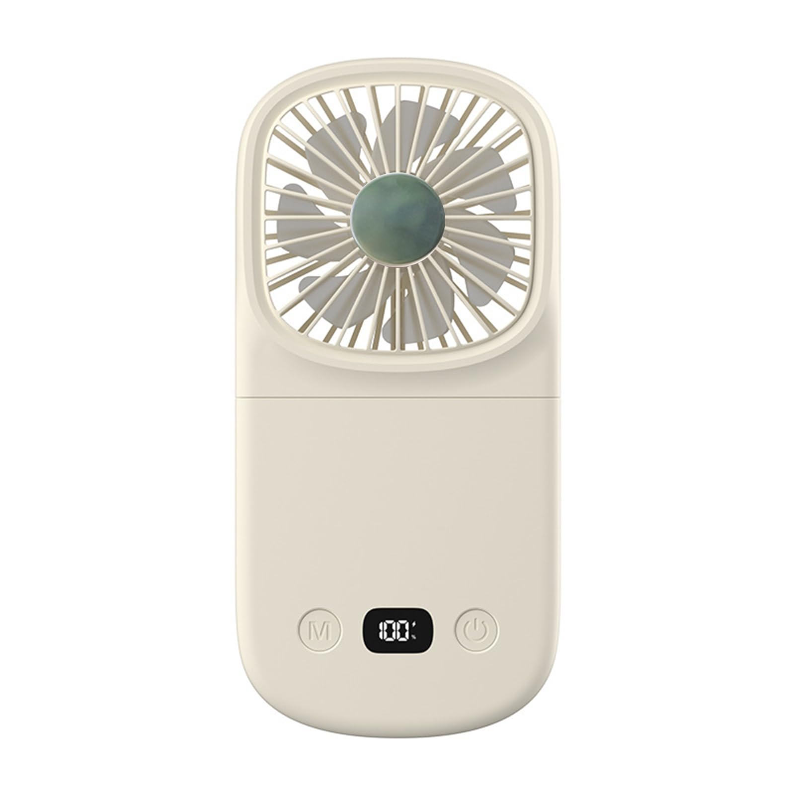 Uqezagpa Multifuntional Handheld Fan Efficient Cooling Fan 1200mAh ABS Texture Suitable for Travel and Outdoor Use Small Cooling for Use