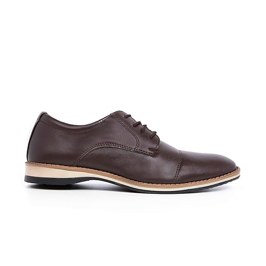 Oxford Sintético Onix Shoes - Conforto e Praticidade em Cores Café e Preto, Calçado Casual para Trabalho e Lazer