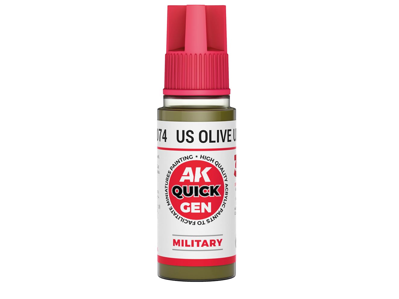 Ak Interactive Ak Quick Gen Ak17074 Us Olive Uniform (18Ml) 18Ml