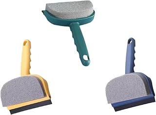 LALAFINA 3pcs Cleaning Brush Window Squeegee Tool Mirror Wiper sponges for Cleaning Mirror Squeegee Kitchen Wiper Brush Glass Squeegee Tools Window Water Wiper Glider Rubber Dual Purpose