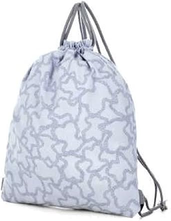 TOUS BABY - Bolsa de guardería Kaos para tu Bebé. Colores variados. (27x30  cm) (Celeste) : Amazon.es: Bebé