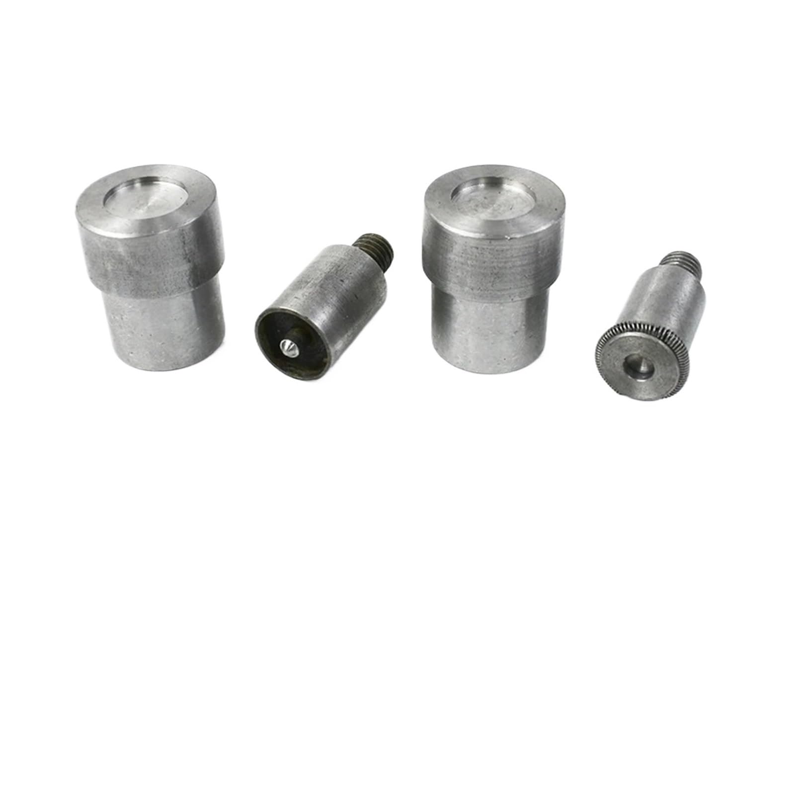 Snap Fasteners Botón Die Troquel de botón a presión metal 10/12,5/15 mm | Herramienta de prensa de hilo, troqueles de sujeción, herramientas de bricolaje(633-12.5mm)