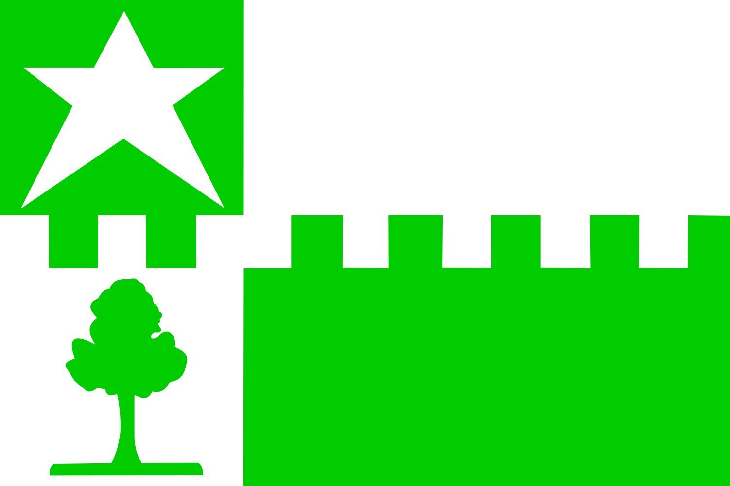 Drapeau Large Stede-Broec pour pavoiser votre jardin et célébrer vos racines