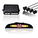 Produktbild Hengda® Auto Einparkhilfe 4 Sensor Alarm Parkhilfe Rückfahrwarner Parksensoren PDC KFZ schwarz