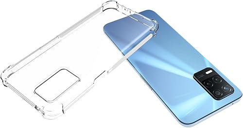 Miniatura 3 de Funda para Realme 8S 5G Clear TPU Cuatro Esquinas Funda Protectora Transparente Suave Funda