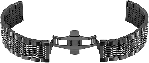 Eichmüller 090 - Cinturino Orologio A Maglie In Acciaio Inox Massiccio - Foto 11