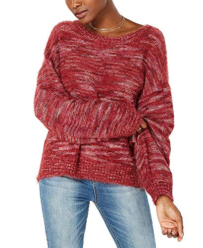 American Rag Juniors Space Dye Balloon Sleeve Sweater