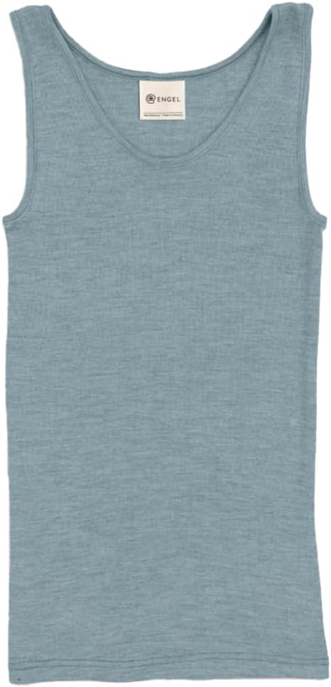 Ecoable Women's Thermal Base Layer Top - Lightweight Moisture Wicking Merino Wool Silk Sleeveless Undershirt