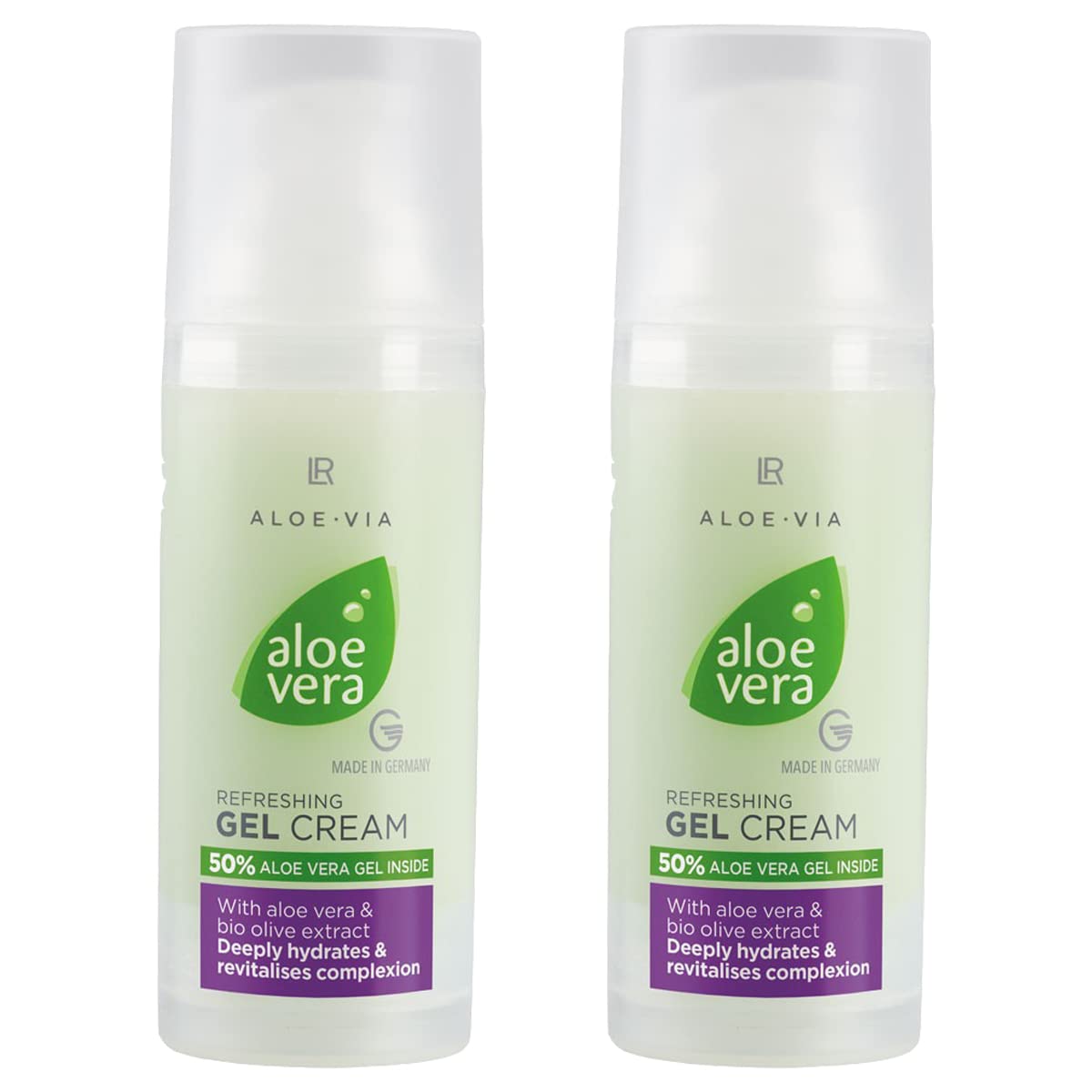 LR Aloe Vera odświeżający żel w kremie, 2 sztuki