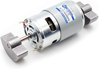 775 High-Frequency Double Miniature Vibration Motor, DIY Large Torque Massager Motor 8000RPM 35W (DC 24V)